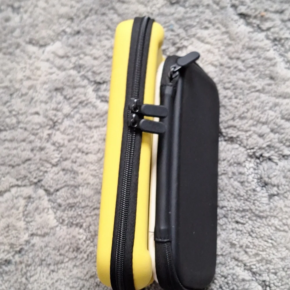 Nintendo Switch Lite hard zip cases EUC